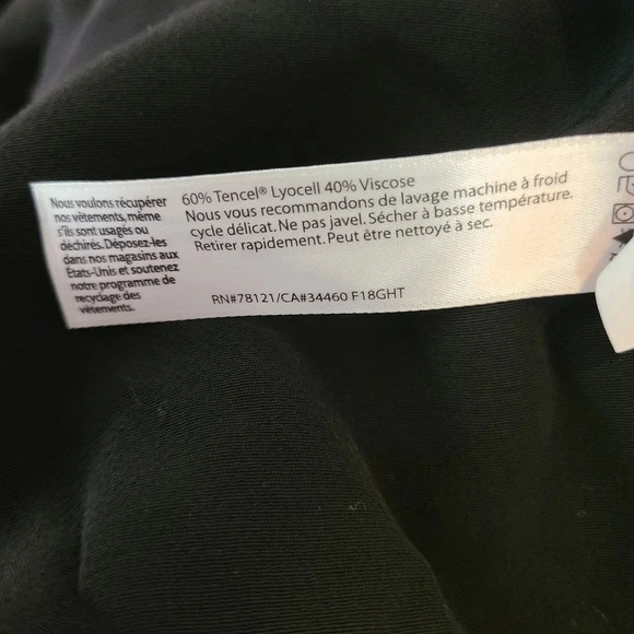 NWT Eileen Fisher Black Notch Collar Long Jacket S - Picture 8 of 9